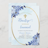 インビタシオンデバウティスモフローラアズールエンエスパニョル 招待状 (正面/裏面)