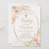 インビタシオンデバウティスモフローラボホエンエスパニョル 招待状 (正面)