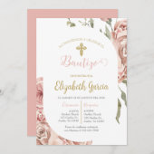 インビタシオンデバウティスモフローラローザエンエスパニョル 招待状 (正面/裏面)