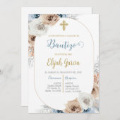 インビタシオンデバウティスモフローラazul 招待状 (正面/裏面)