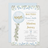 インビタシオンデバウティゾイプライマーアニョエスパニョル 招待状 (正面/裏面)