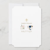 インビタシオンデバウティゾコンフローレスツインズバプテスマ 招待状 (裏面)