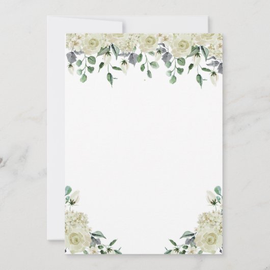 インビタシオンデバウティゾコンフローレスバプテスマ 招待状 (裏面)