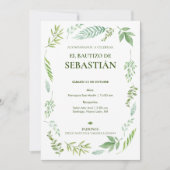 インビタシオンデバウティゾニュートラル 招待状 (正面)