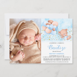インビタシオンデバウティゾパラニーニョコンフォトバプテスマ 招待状