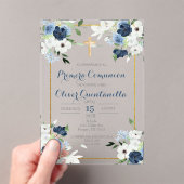 インビタシオンデプリメラコムニオンパラニーニョ アクリル招待状 (インサイチュ (ポータブル))