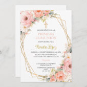 インビタシオンデプリメラcomunion. 招待状 (正面/裏面)