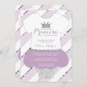 インビタシオンデベビーシャワーパラヌナプリンス 招待状 (正面/裏面)
