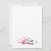 インビタシオンデボダエンエスパニョルフロレスソンブレロス 招待状 (裏面)