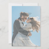 インビタシオンデボダフォートデコロリダカリグラフィア 招待状 (正面)