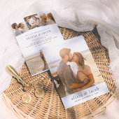 インビタシオンデボダモデナイーミニマリスタ5フォトス 招待状