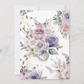 インビタシオンデロザスモラダスパラバウティゾ 招待状 (裏面)