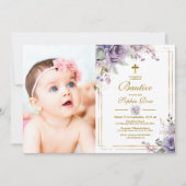 インビタシオンデロザスモラダスパラバウティゾ 招待状 (正面)