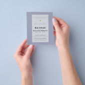 インビタシオンドゥバウティスモエスパーニョールカトロリコモデノ チラシ (手)