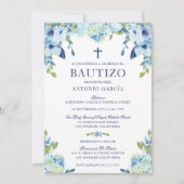 インビタシオンバウティゾパラニーニノスバプテスペインのィス 招待状 (正面)