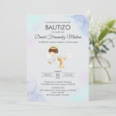 インビタシオンバウティゾボーイアンジェルカトリックカワイトバプテスマ 招待状 (スタンド正面)