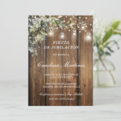 インビタシオンパラフィエスタデジュビラシオンペルソナリザダ 招待状 (スタンド正面)