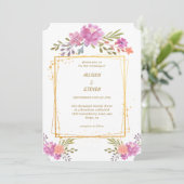 インビタシオンフローラデロサコンマルコジオメトリコ 招待状 (スタンド正面)