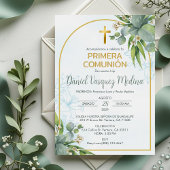 インビタシオンプリメラCOMUNION第1聖餐式 招待状