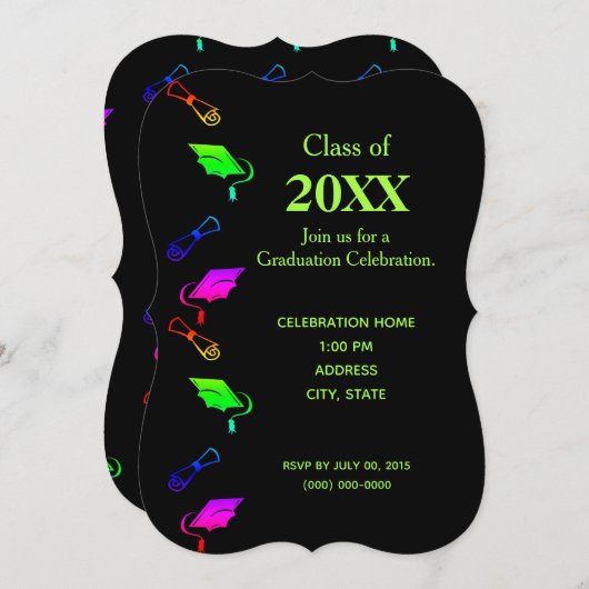 インビタシオンペルソナリアダ – 漸進主義 招待状 (正面/裏面)