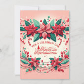 インビタシオンメキシカンフィエスタデノシェブエスペインのナ 招待状 (正面)