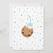 インビタシオンワンタフクッキーファースト誕生日 招待状 (裏面)