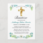インビタシオン・エレガンテ・デル・バウティスモ・デル・ムチャチョ・デル ポストカード (正面)