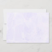 インビタスペインのシオンデバウティゾフローラバプテスマ写真 招待状 (裏面)