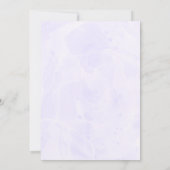 インビタスペインのシオンデバウティゾフローラバプテスマ 招待状 (裏面)