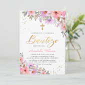 インビタスペインのシオンデバウティゾフローラバプテスマ 招待状 (スタンド正面)