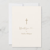 インビタモダンシオンデバウティゾヒジャガールバプテスマ 招待状 (裏面)