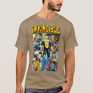 インビンシブル コミック レトロ ヴィンテージ Tシャツ