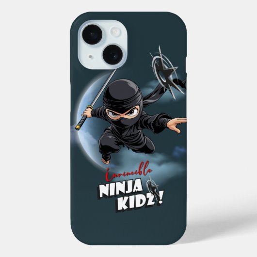 インビンシブル・ニンジャ・キッズ｜ Case-Mate iPhoneケース (裏面)