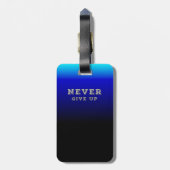 インピ与えアを決して刺激を受け与えない ラゲッジタグ (裏面縦)