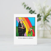 インフおもしろいレ・ユーモアのはがき ポストカード (スタンド正面)