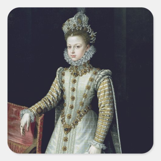 インファンタイザベルクララユージェニー1579 スクエアシール (正面)