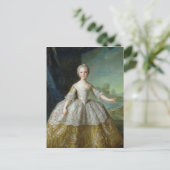 インファンタイザベルデバーボンパルメ1749 ポストカード (スタンド正面)