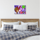 インファンタズムーンライトガーデンパーティーby Michael Moffa キャンバスプリント (インサイチュ (寝室))