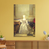 インファンタマリアアナビクトリアデボルボン, 1724 (油オン) キャンバスプリント (インサイチュ (リビング))