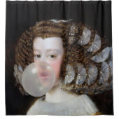 インファンタマリアテレサ吹バブルガム シャワーカーテン (正面)