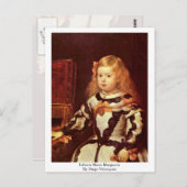 インファンタマリアマルガリータバイディエゴベラスケス ポストカード (正面/裏面)