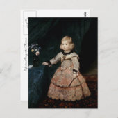 インファンタマルガリタテリーズ ポストカード (正面/裏面)