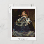 インファンタマルガリタテレサバイディエゴベラスケス ポストカード (正面/裏面)