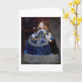 インファンタマルガリタテレサブルードレスベラスケス カード (黄色い花)