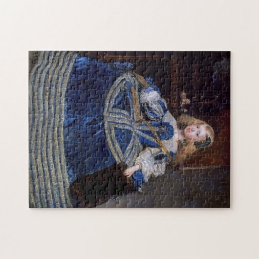 インファンタマルガリタテレサブルードレスベラスケス ジグソーパズル (横)