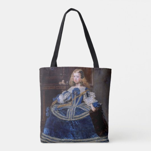 インファンタマルガリタテレサブルードレスベラスケス トートバッグ (裏面)