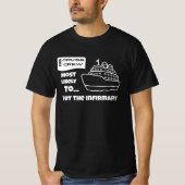 インファーマリーのお世話になる確率No.1クルーズTシャツ Tシャツ (正面)