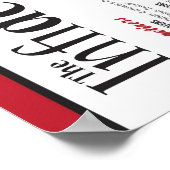 インフィデリメニュー ポスター (角)