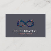 インフィニティきらめくシンボルエネルギーヒーラ 名刺 (正面)