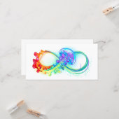 インフィニティとレインボークラゲ カード (正面/裏面インサイチュ)